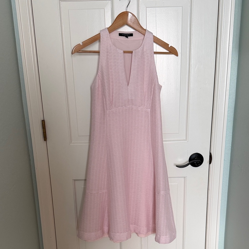 Nanette Lepore Light Pink Dress fully lined size 2